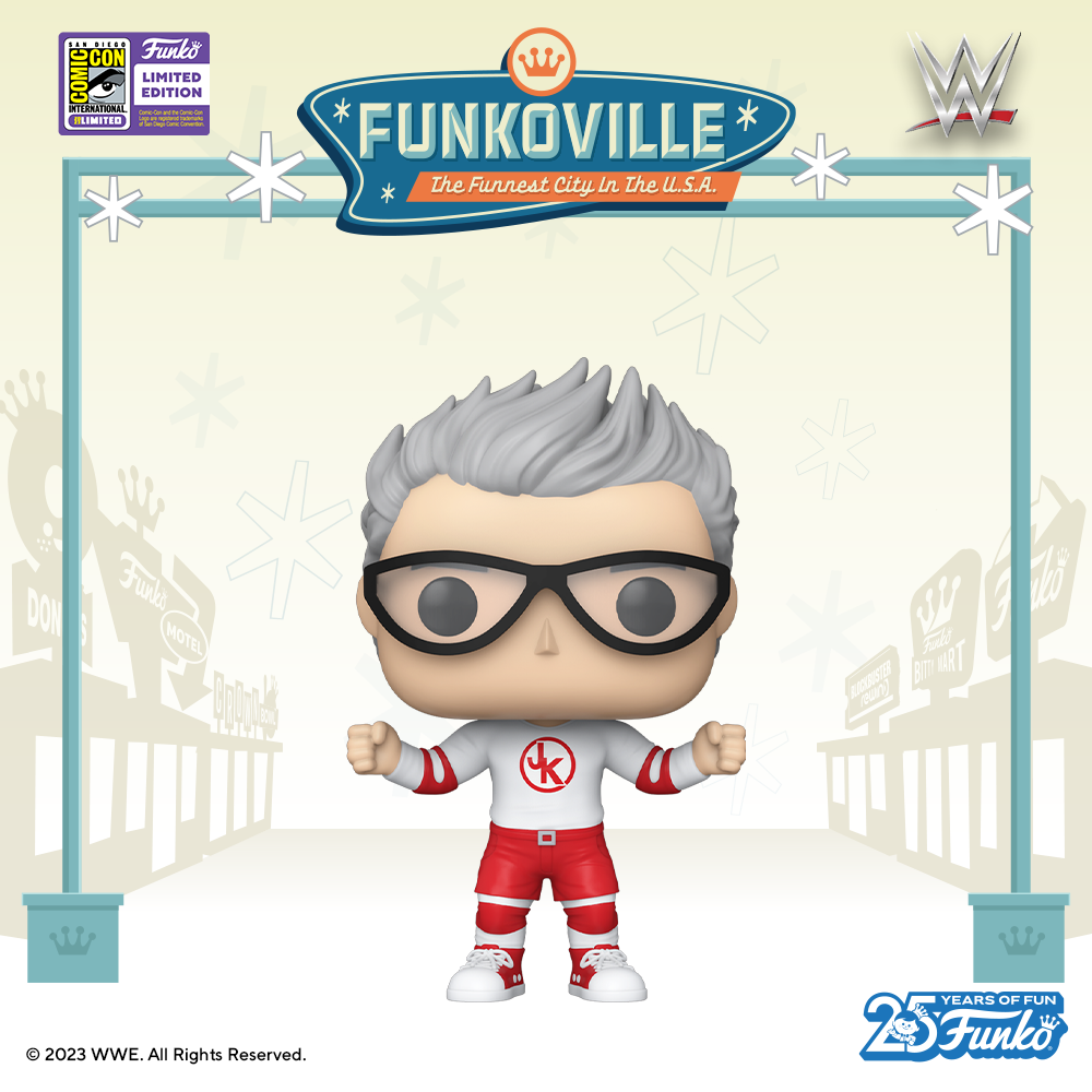 Call it a Knoxville Knock Out! The 2023 convention exclusive Pop! Johnny Knoxville is here to hit the ring in your collection! Get ready to get yours when it steps out.